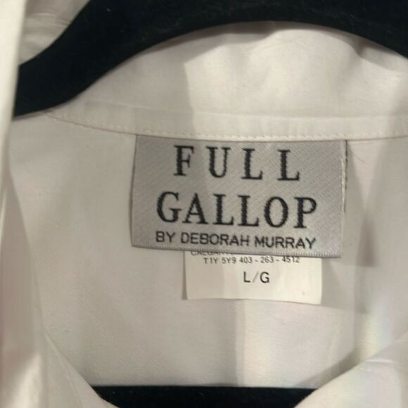Vintage Full Gallop by Deborah Murray Button down - Picture 3 of 5